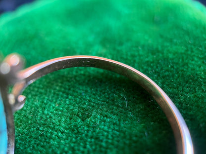 Early 20th c. 10k Gold Turquoise Ring