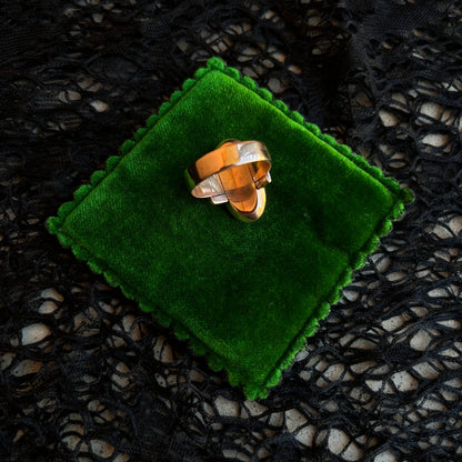 c. 1870s-1880s 12k Gold Sardonyx Cameo Ring