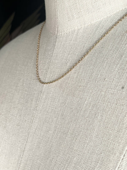 c. 1900s 9k Gold Chain