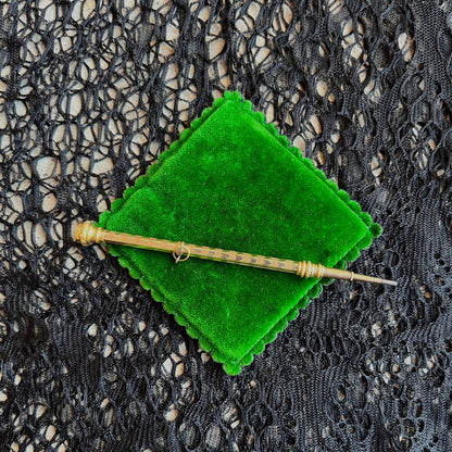 19th c. 14k Gold Rauch & Co. Pencil Pendant