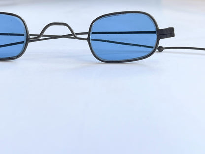 19th c. Blue Tinted Eyeglasses