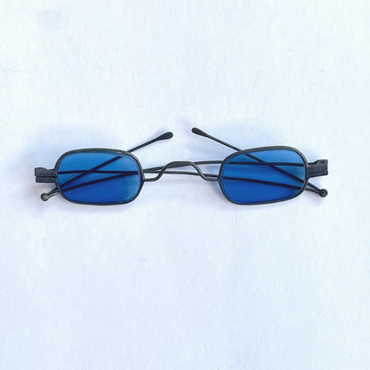 19th c. Blue Tinted Eyeglasses