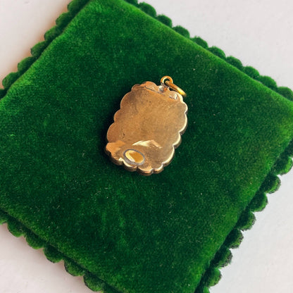 Early 19th c. Hair Locket Pendant