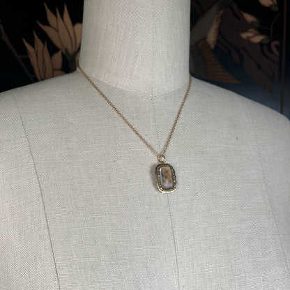 Early 19th c. Hair Locket Pendant