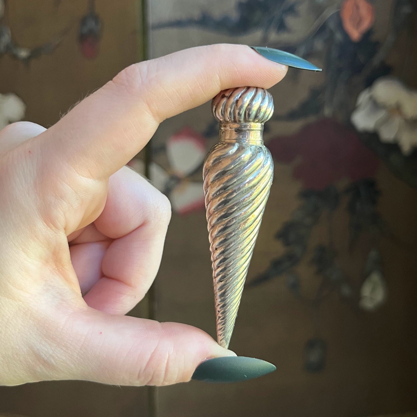 1884 Sterling Silver Perfume Bottle