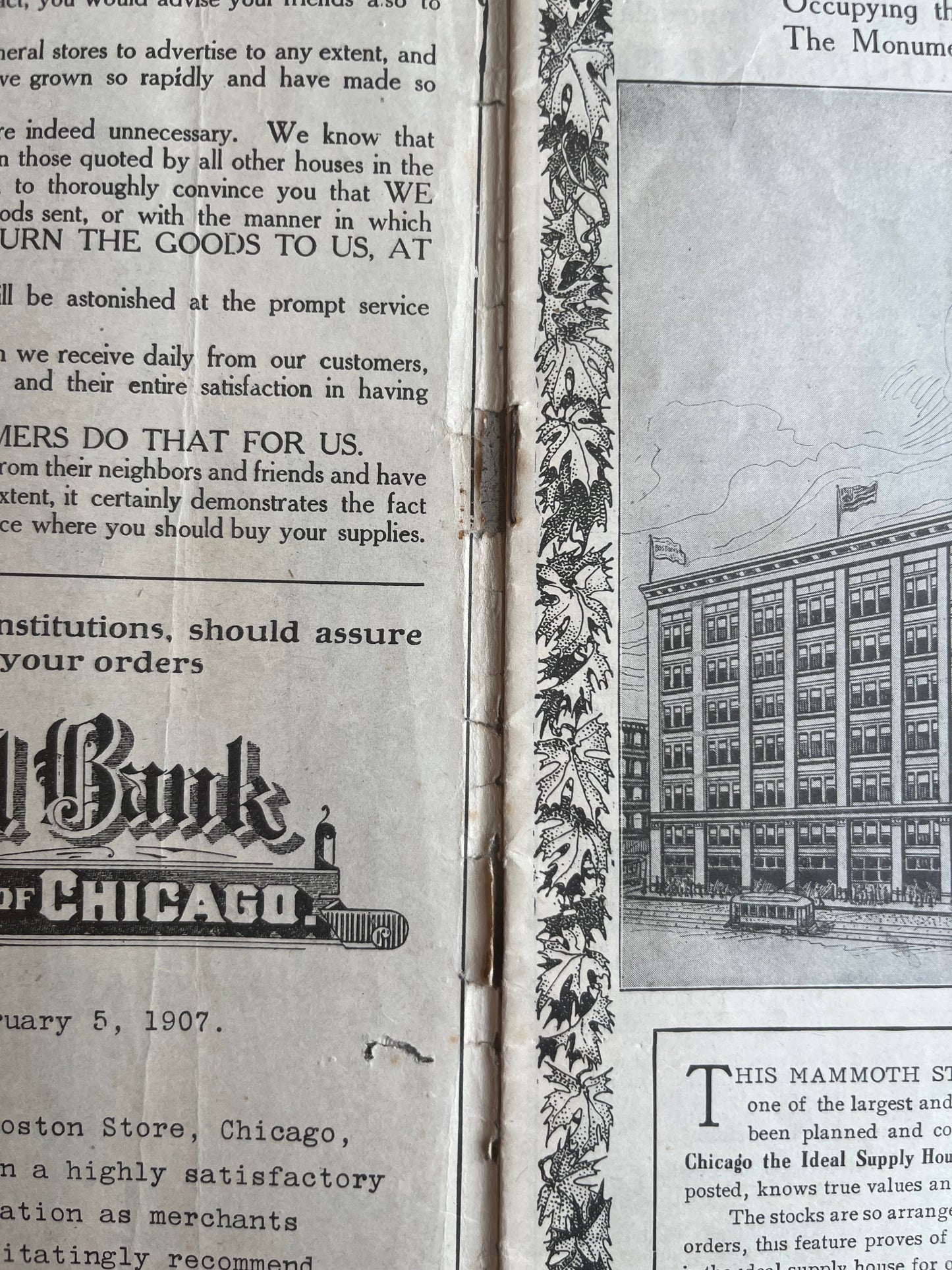 1908 Spring & Summer Catalog | Boston Store Chicago