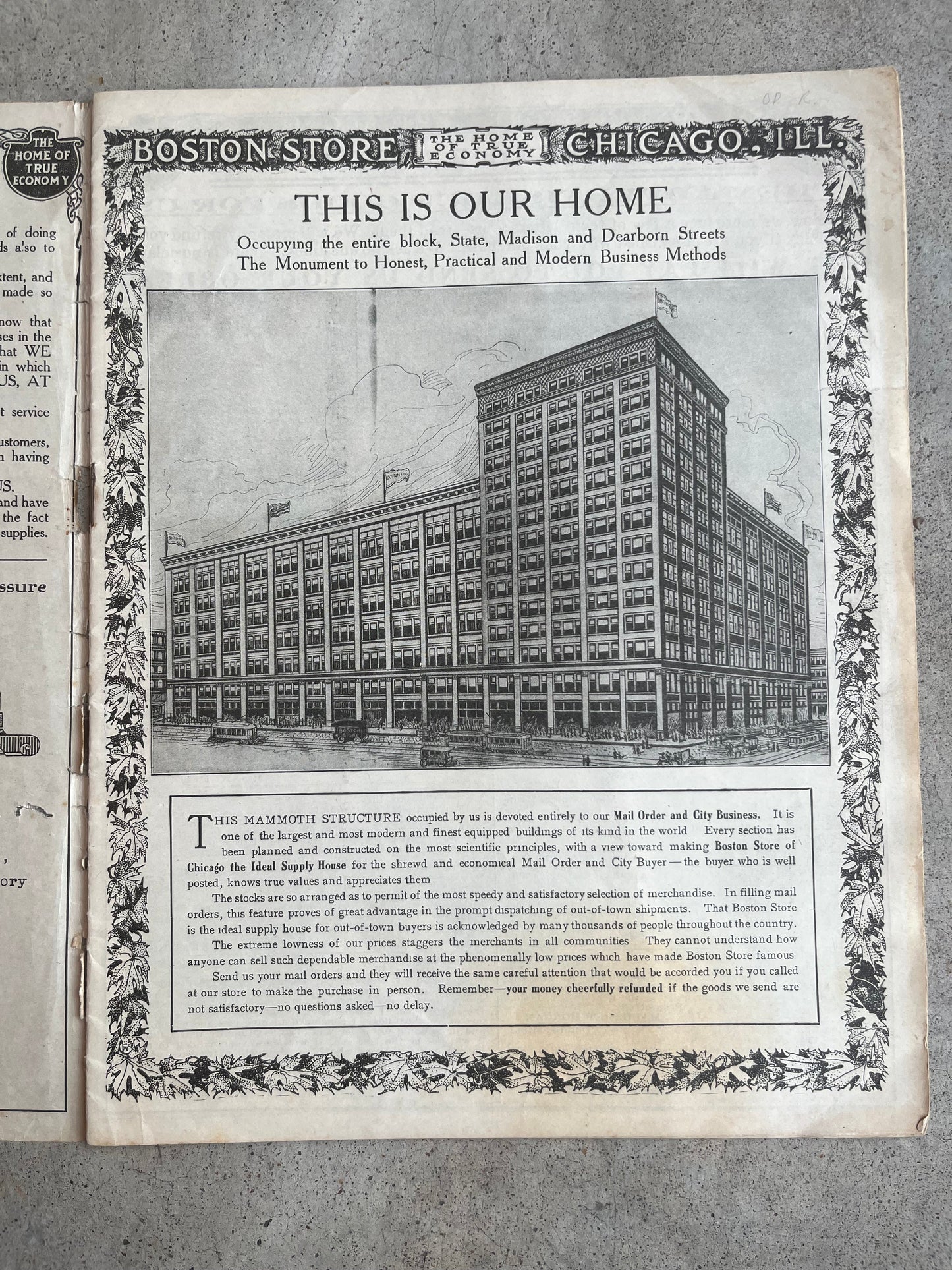 1908 Spring & Summer Catalog | Boston Store Chicago