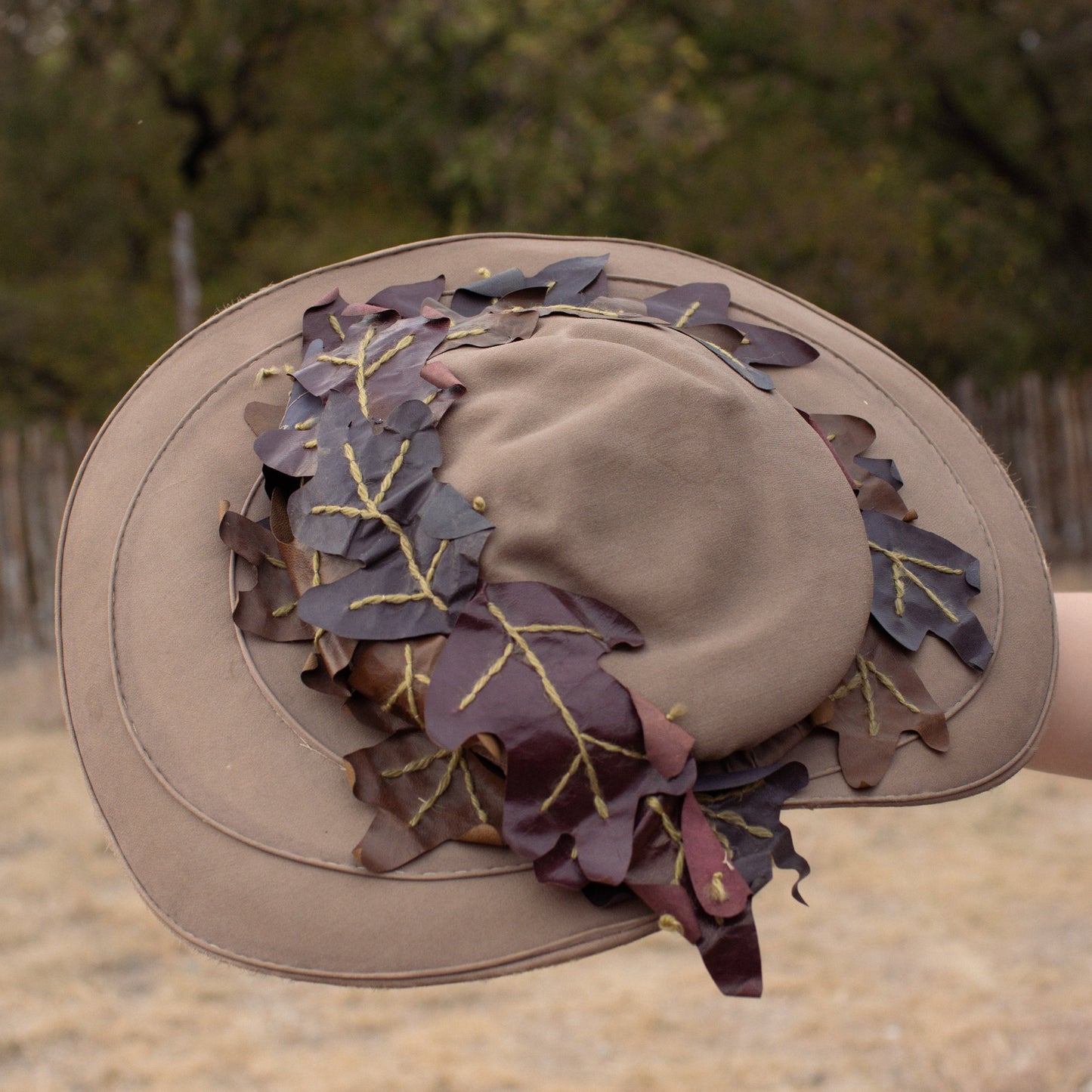 Autumnal Edwardian Hat