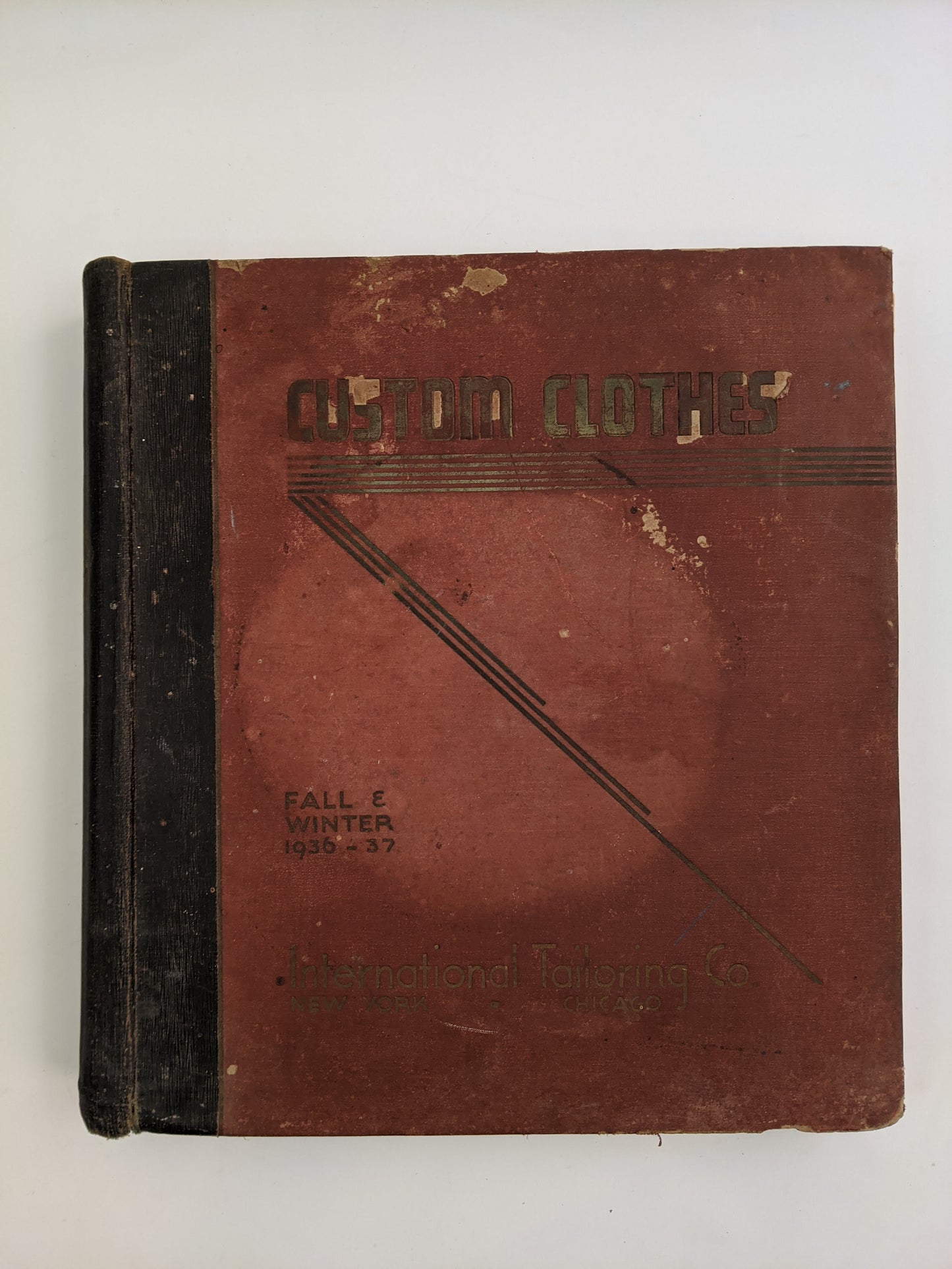 1930s Catalog Scrapbook 1936-37 International Tailoring Co