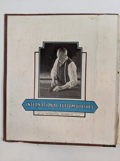 1930s Catalog Scrapbook 1936-37 International Tailoring Co