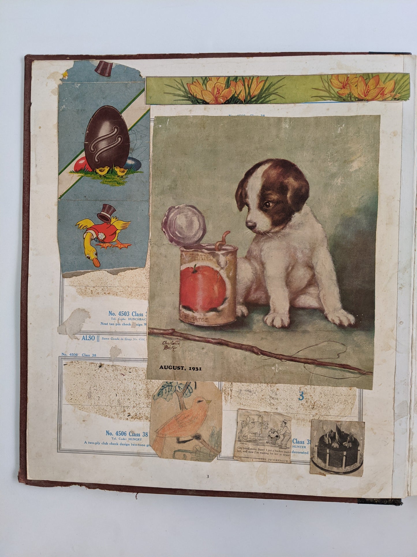 1930s Catalog Scrapbook 1936-37 International Tailoring Co