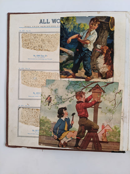 1930s Catalog Scrapbook 1936-37 International Tailoring Co