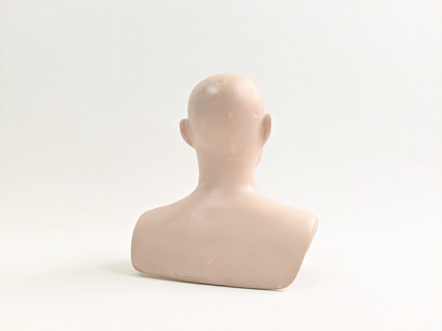 Vintage Porcelain Male Doll Bust