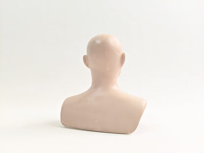 Vintage Porcelain Male Doll Bust