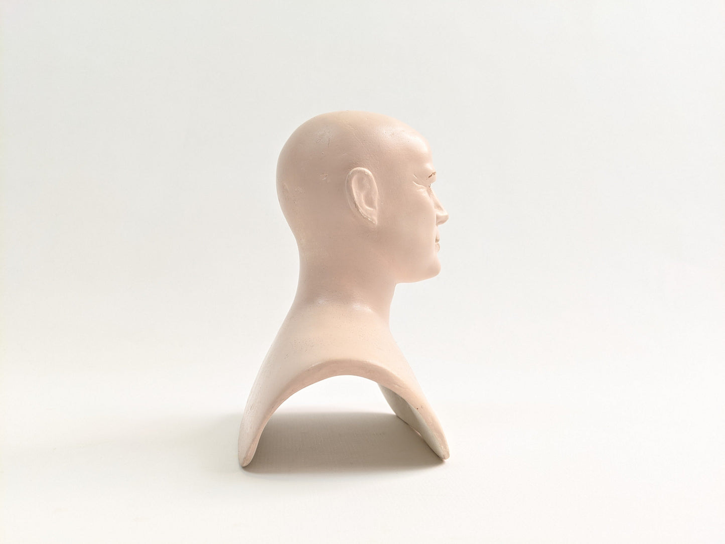 Vintage Porcelain Male Doll Bust