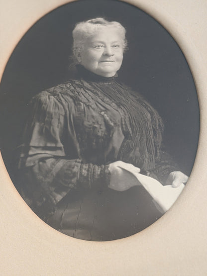 Antique Ornate Framed Photograph of a Lady