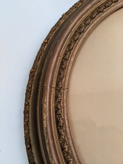 Antique Ornate Framed Photograph of a Lady
