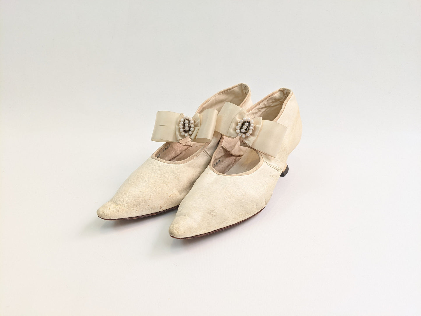 Late Victorian Pointed Toe Wedding Shoes
