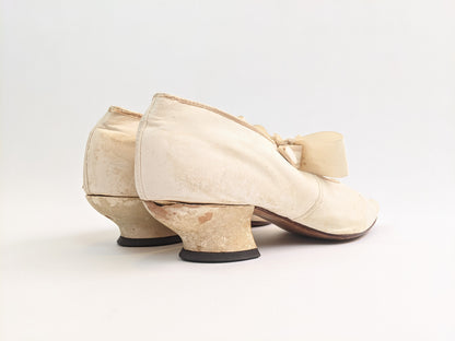Late Victorian Pointed Toe Wedding Shoes