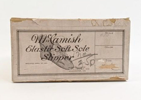 1910s Children's Burial Slippers in Original Box