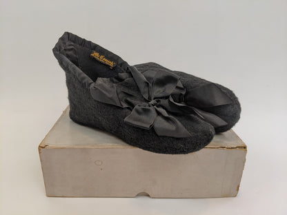 1910s Children's Burial Slippers in Original Box