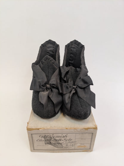 1910s Children's Burial Slippers in Original Box