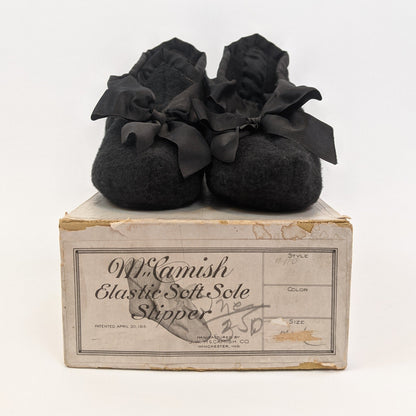 1910s Children's Burial Slippers in Original Box