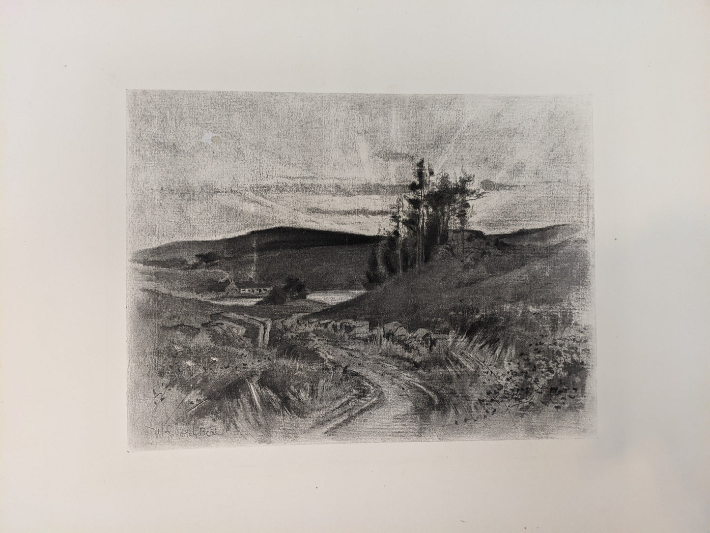 The Night Cometh | 1889 Illustrated Book