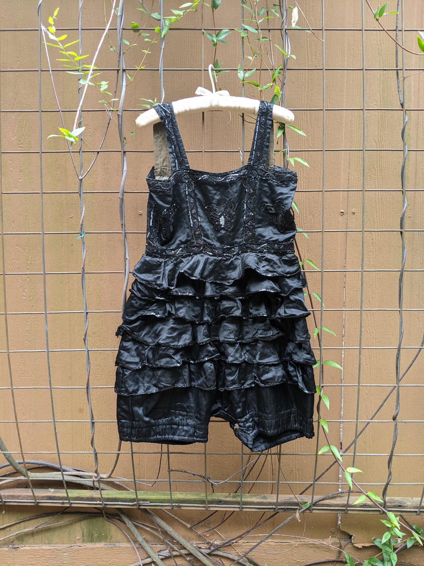 1930s Silk Stage Costume Romper