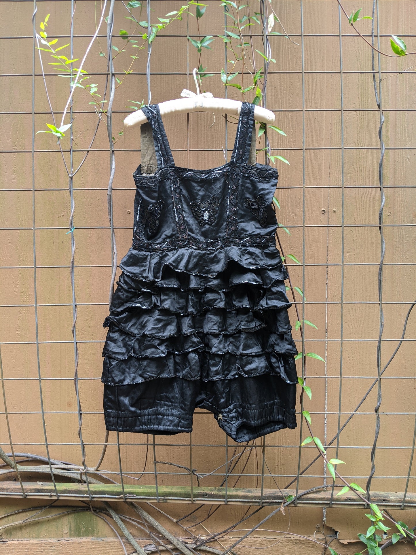 1930s Silk Stage Costume Romper