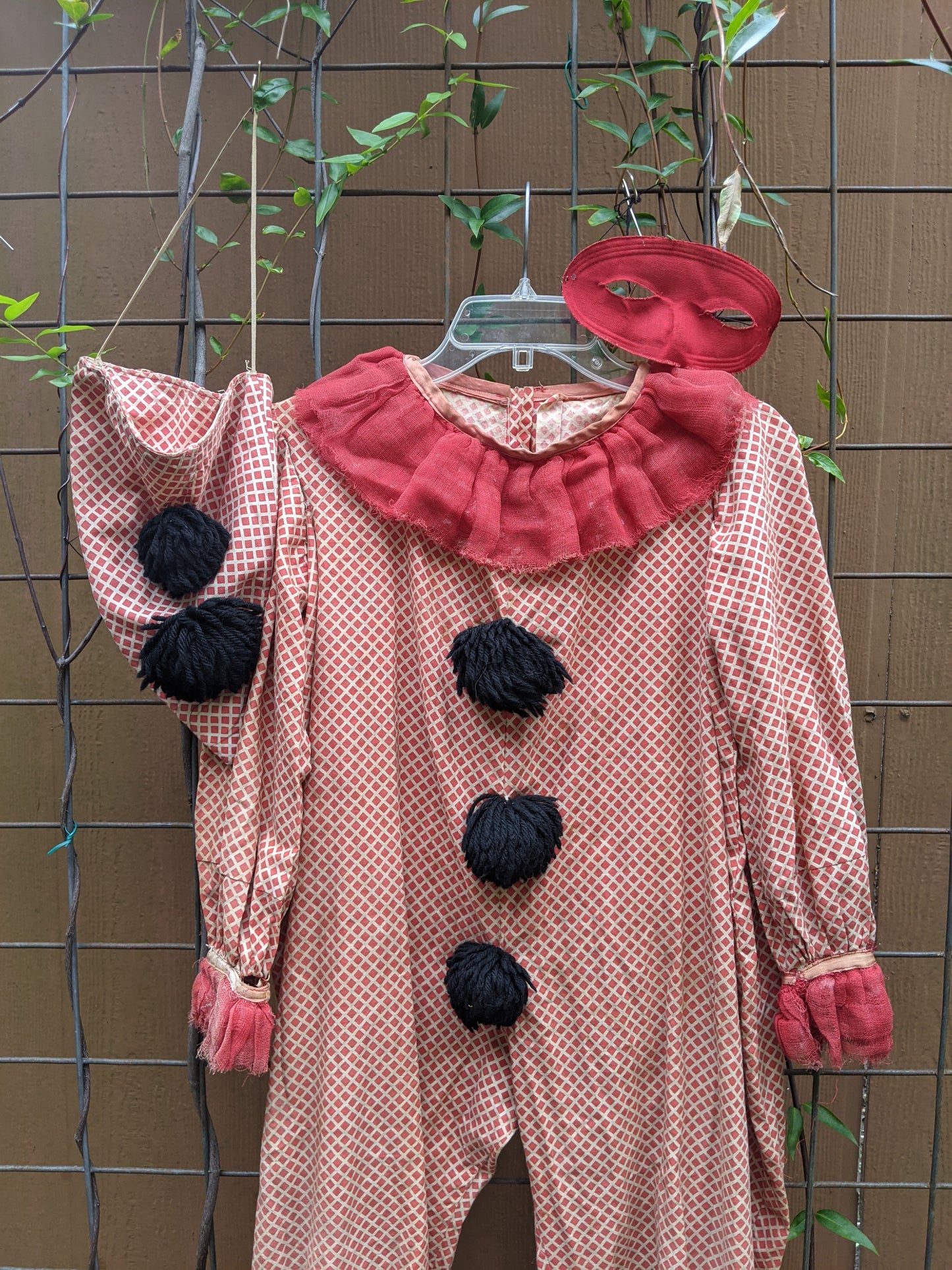 1920s-1930s Child's Clown Costume