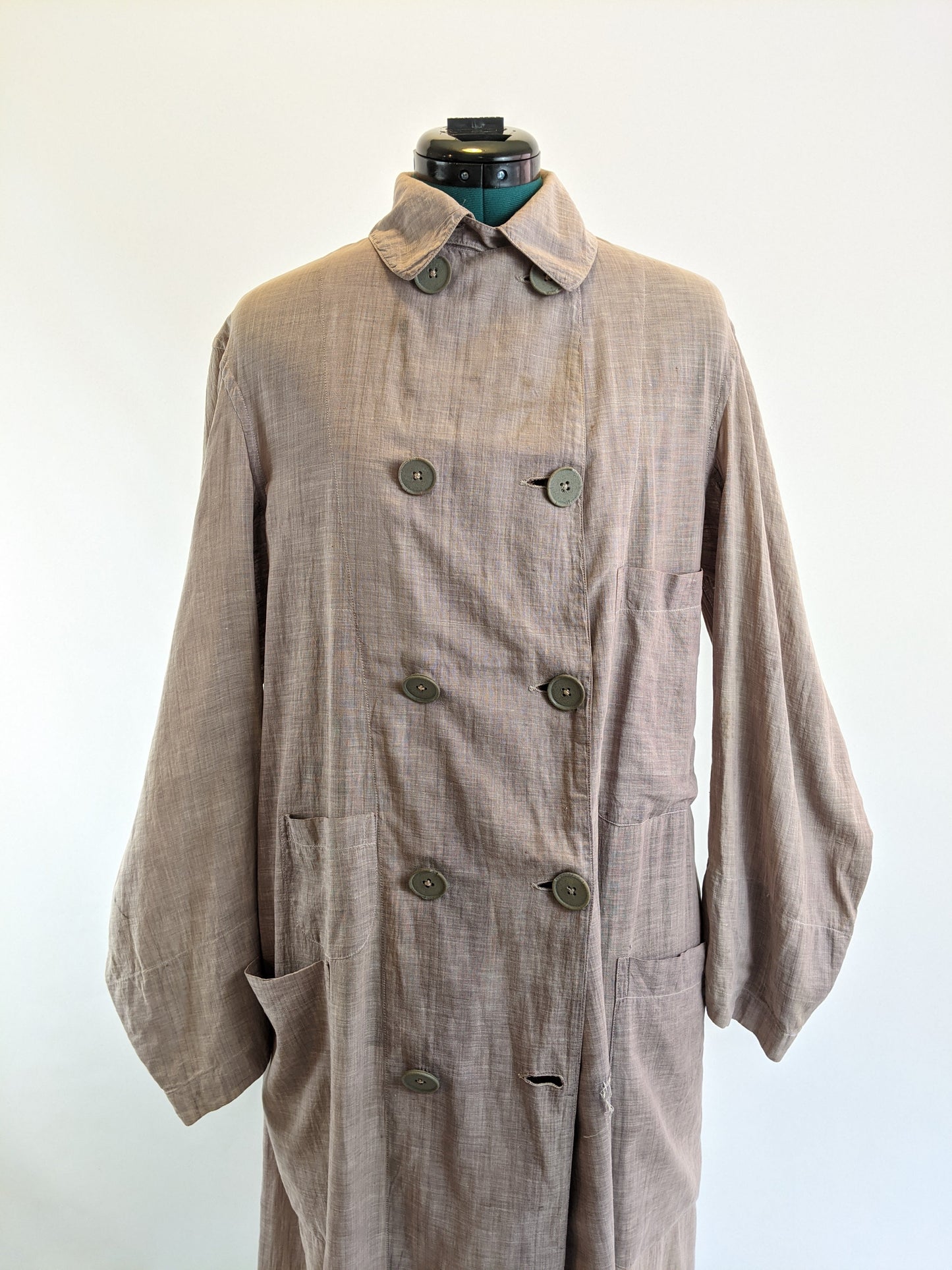 Edwardian Men's Motoring Coat/Duster