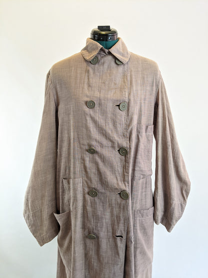 Edwardian Men's Motoring Coat/Duster