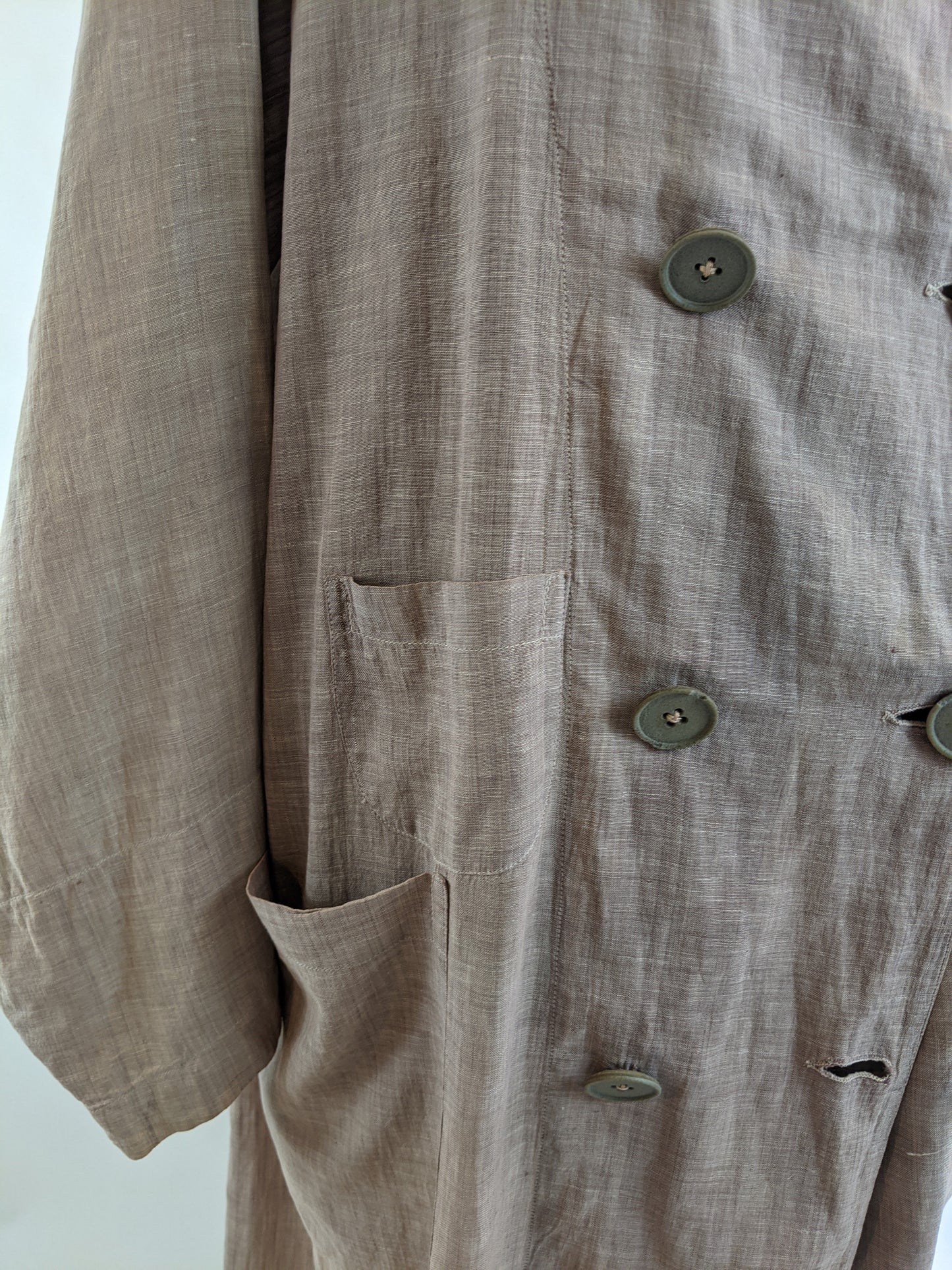 Edwardian Men's Motoring Coat/Duster
