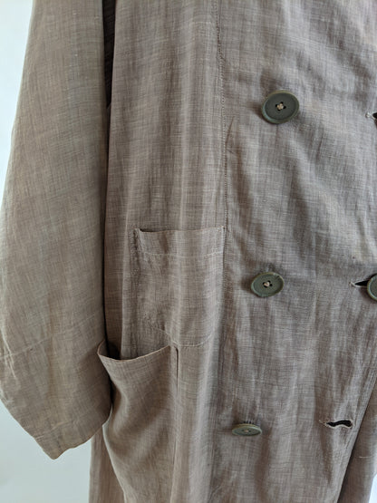 Edwardian Men's Motoring Coat/Duster