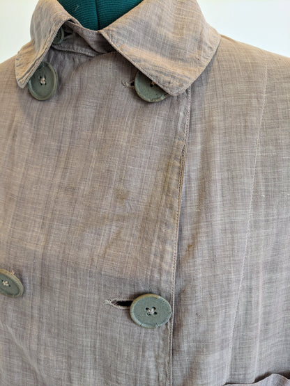 Edwardian Men's Motoring Coat/Duster