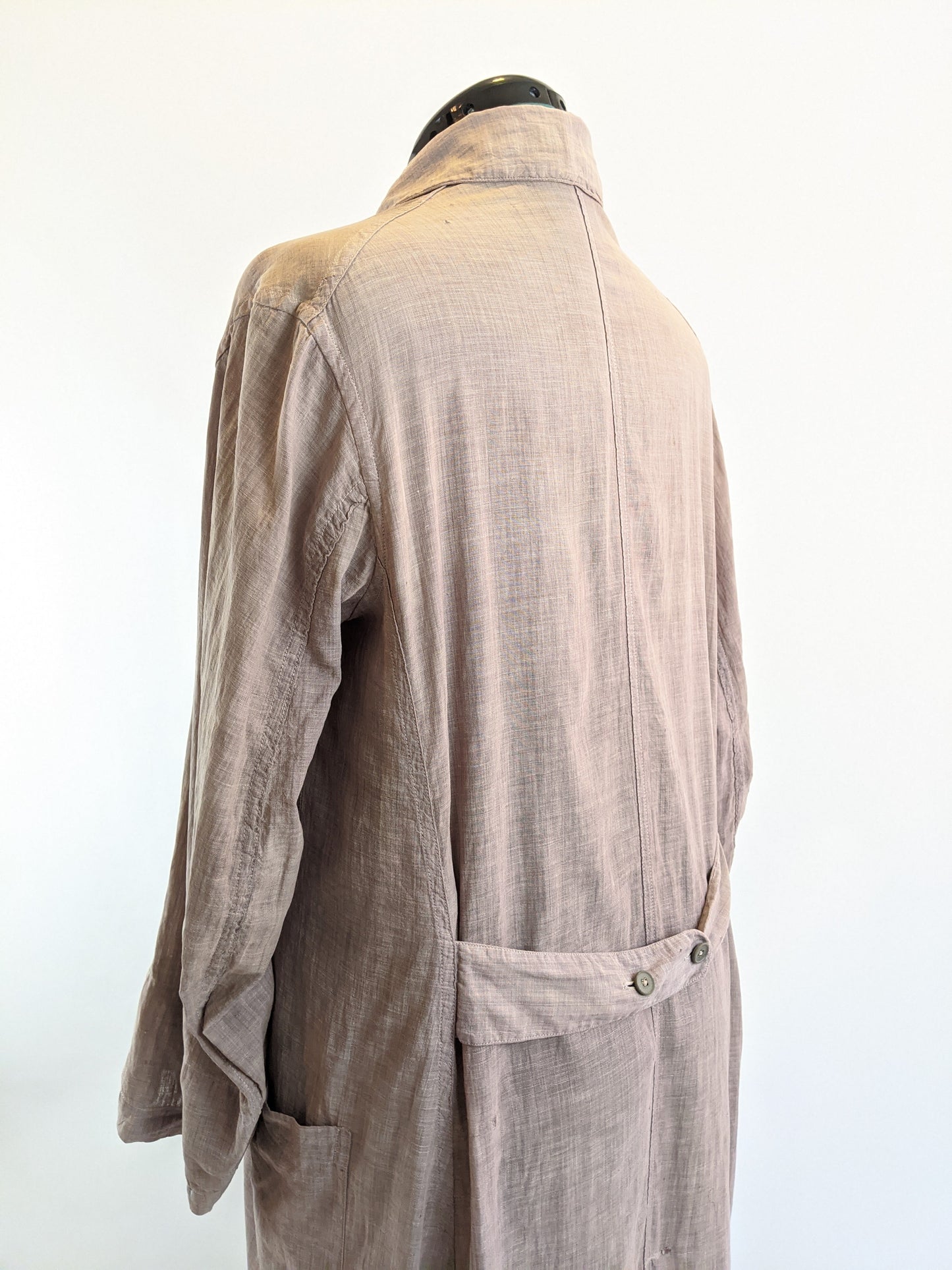 Edwardian Men's Motoring Coat/Duster
