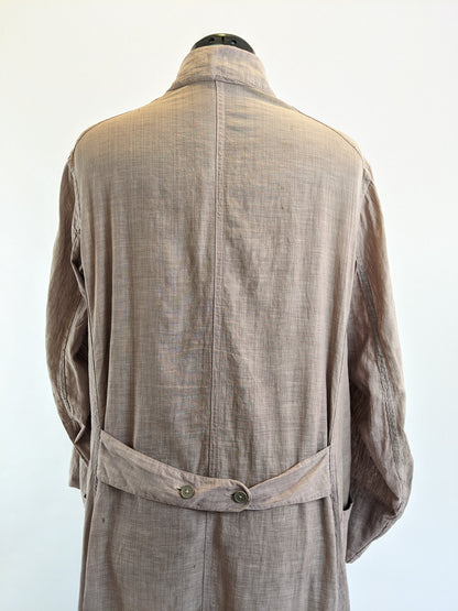 Edwardian Men's Motoring Coat/Duster
