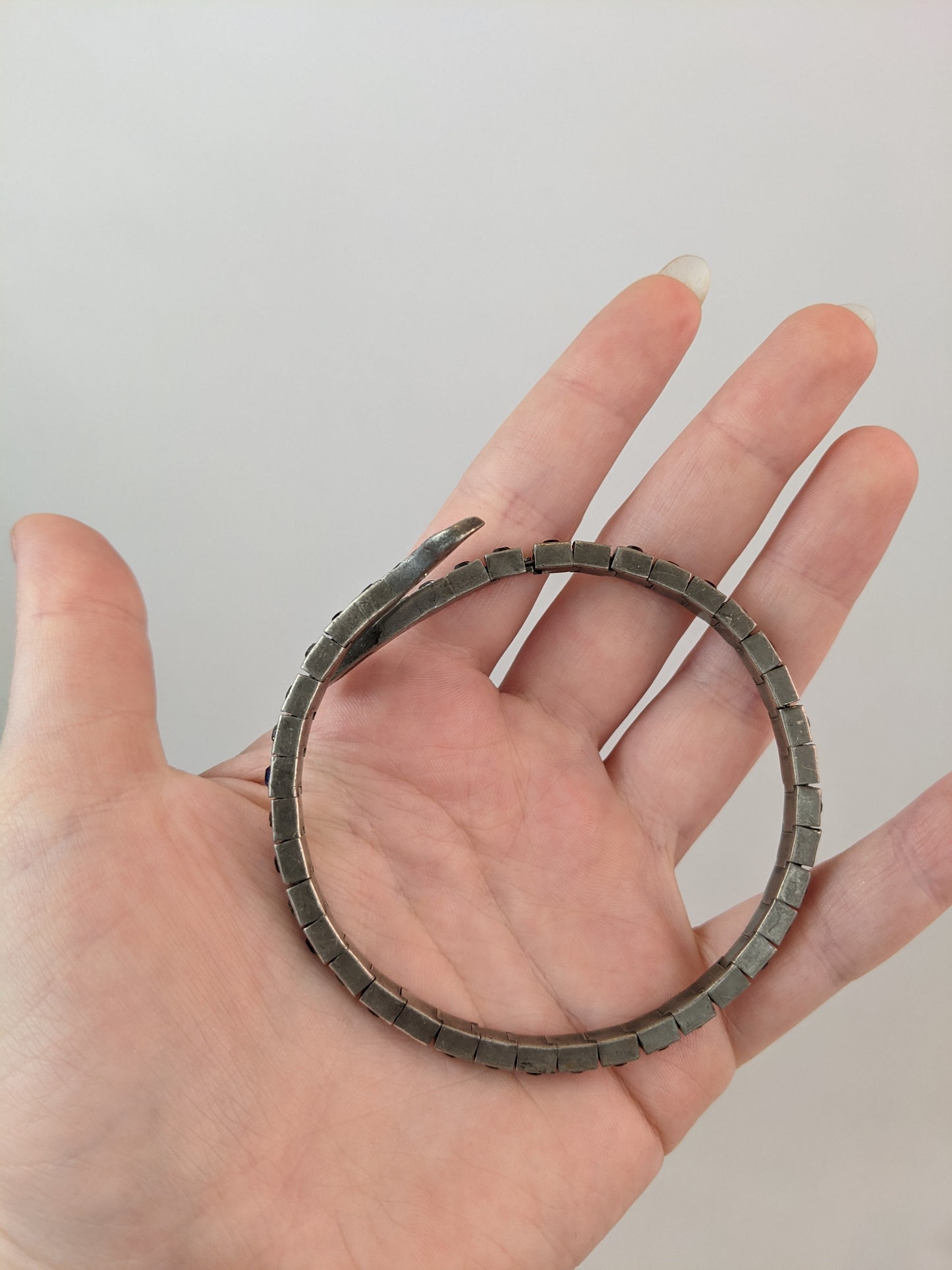 Art Deco Snake Bracelet