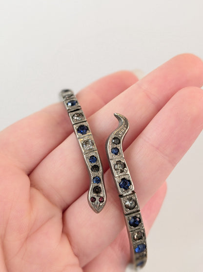 Art Deco Snake Bracelet