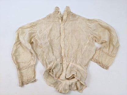 1900s Lace Blouse For Study / Display