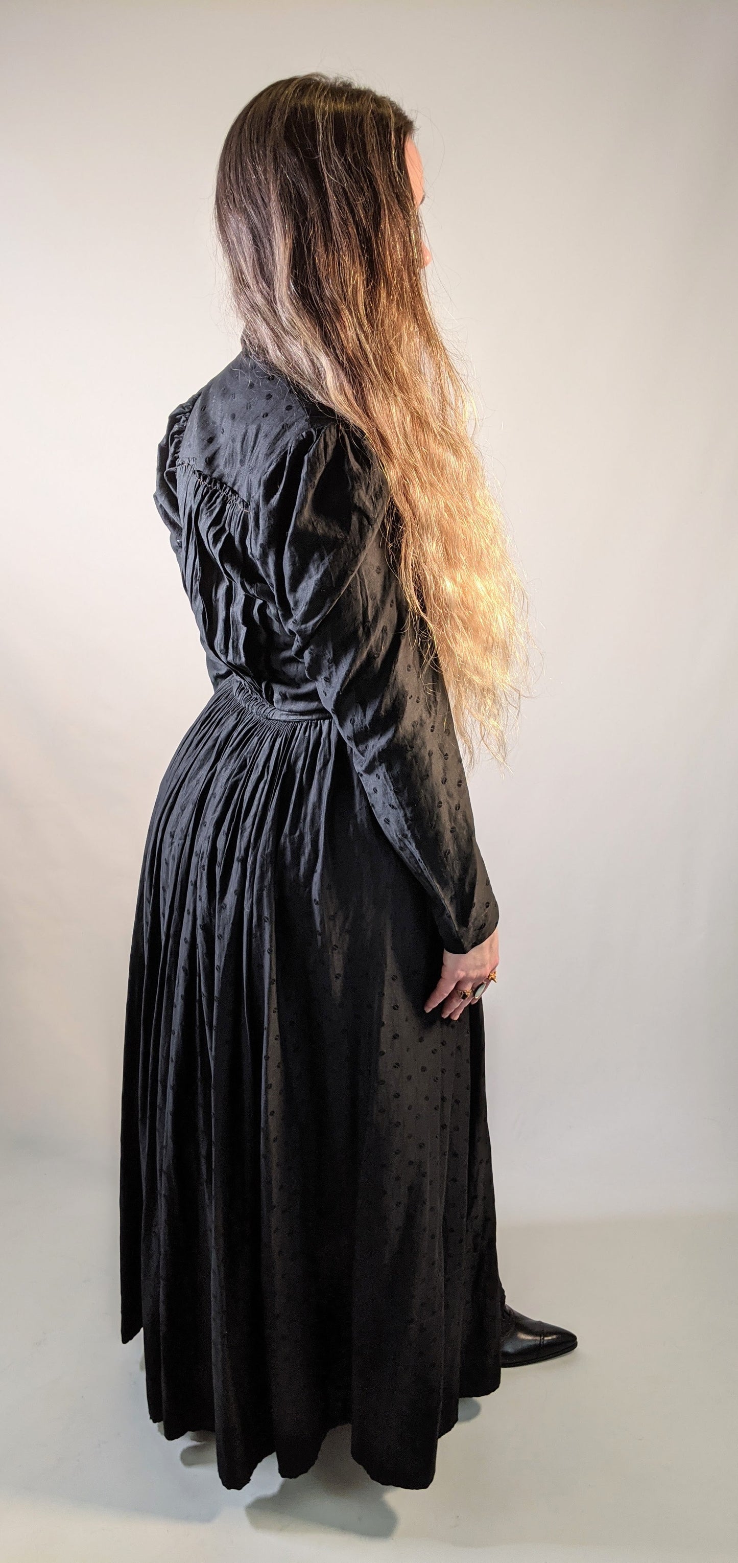1890s Wrapper Dress