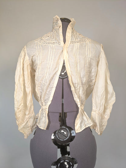 1900s Lace Blouse For Study / Display