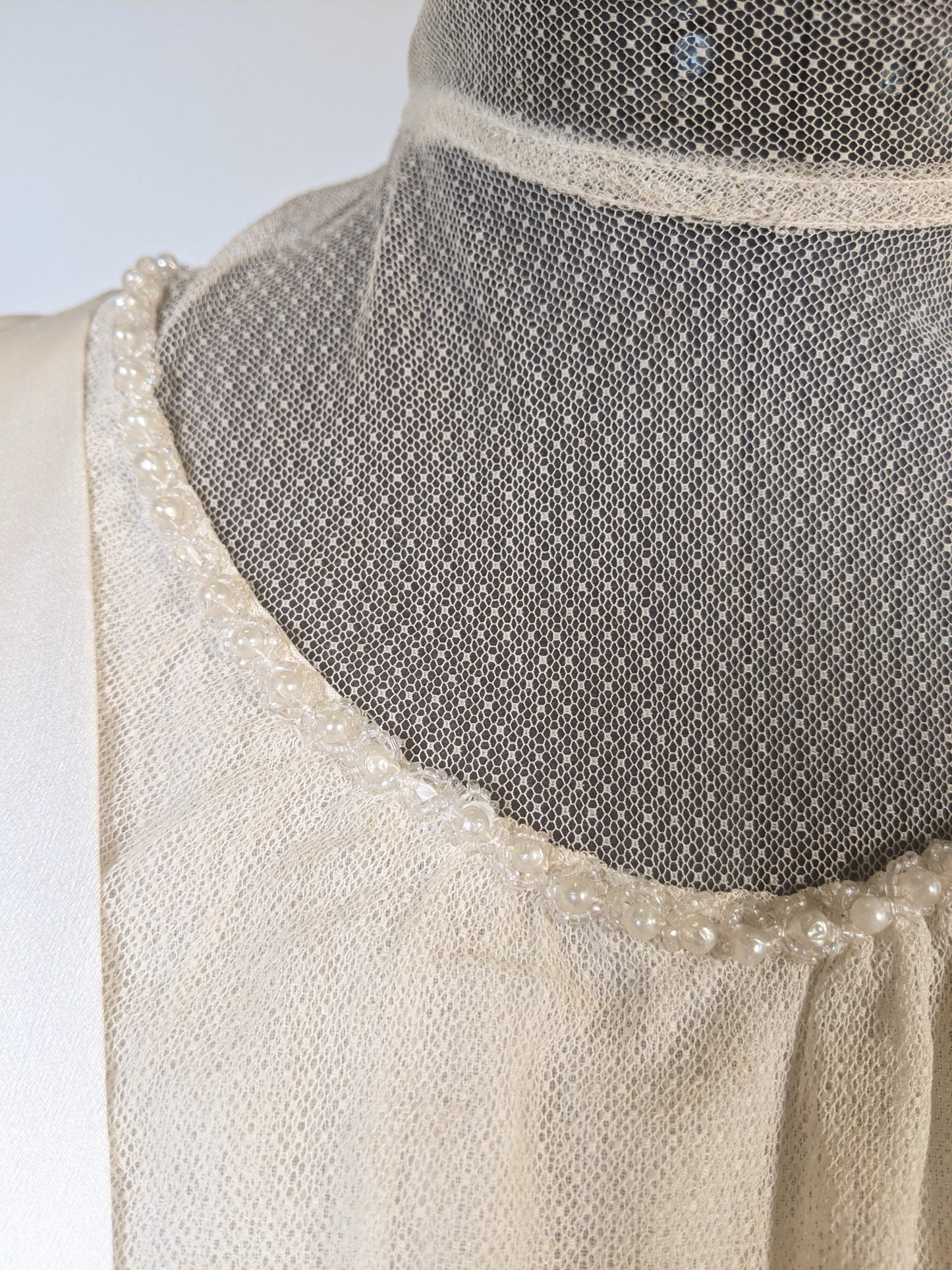 1910s Silk Lace Gown | Wedding Dress