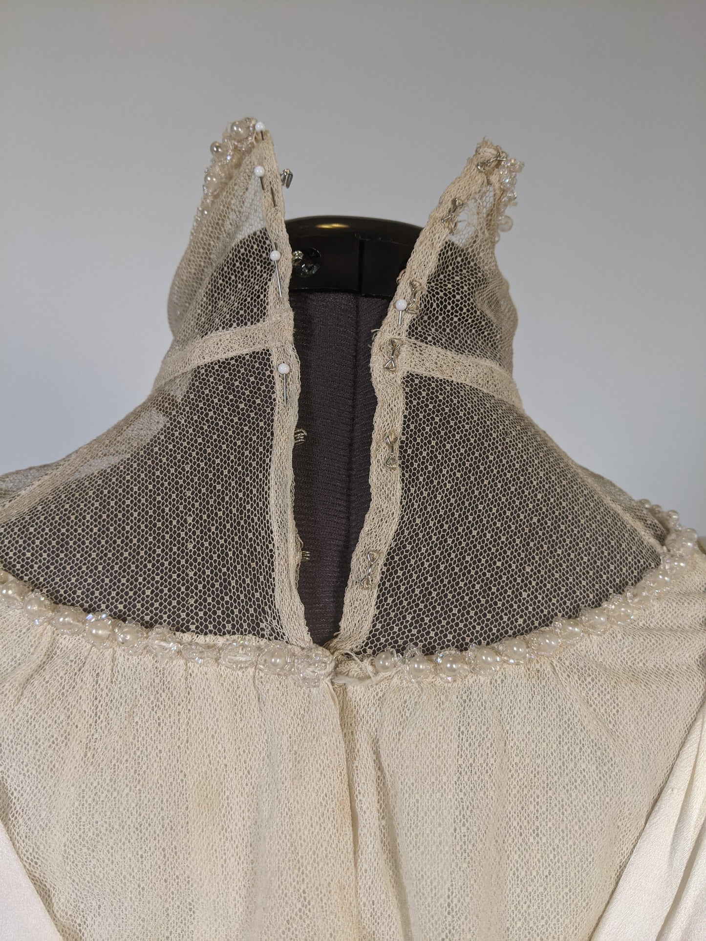 1910s Silk Lace Gown | Wedding Dress