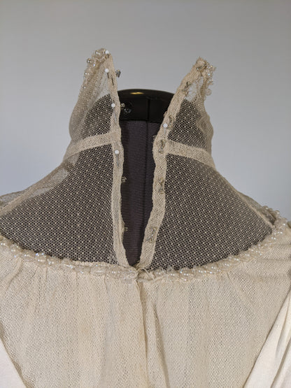 1910s Silk Lace Gown | Wedding Dress