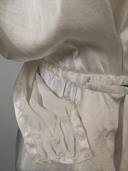 1910s Silk Lace Gown | Wedding Dress