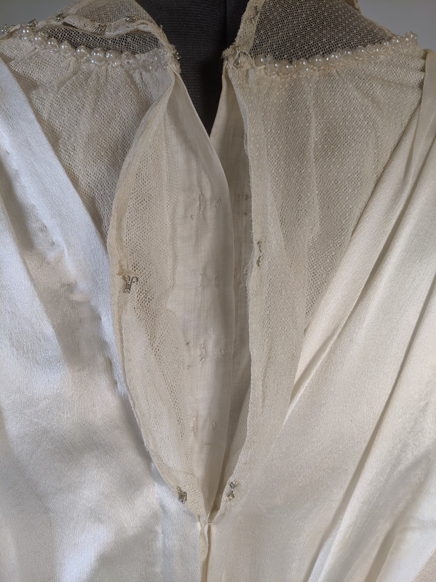 1910s Silk Lace Gown | Wedding Dress