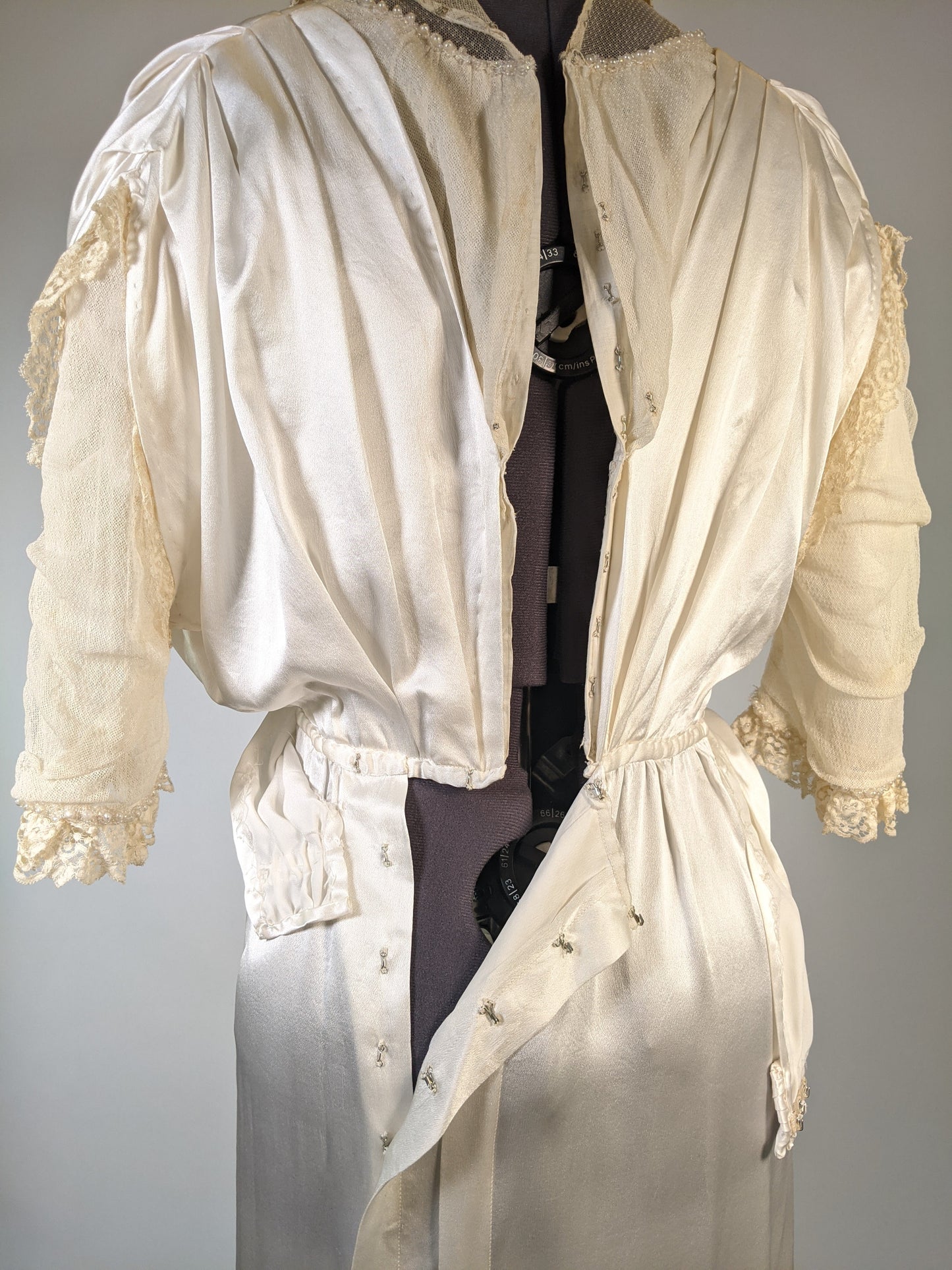 1910s Silk Lace Gown | Wedding Dress
