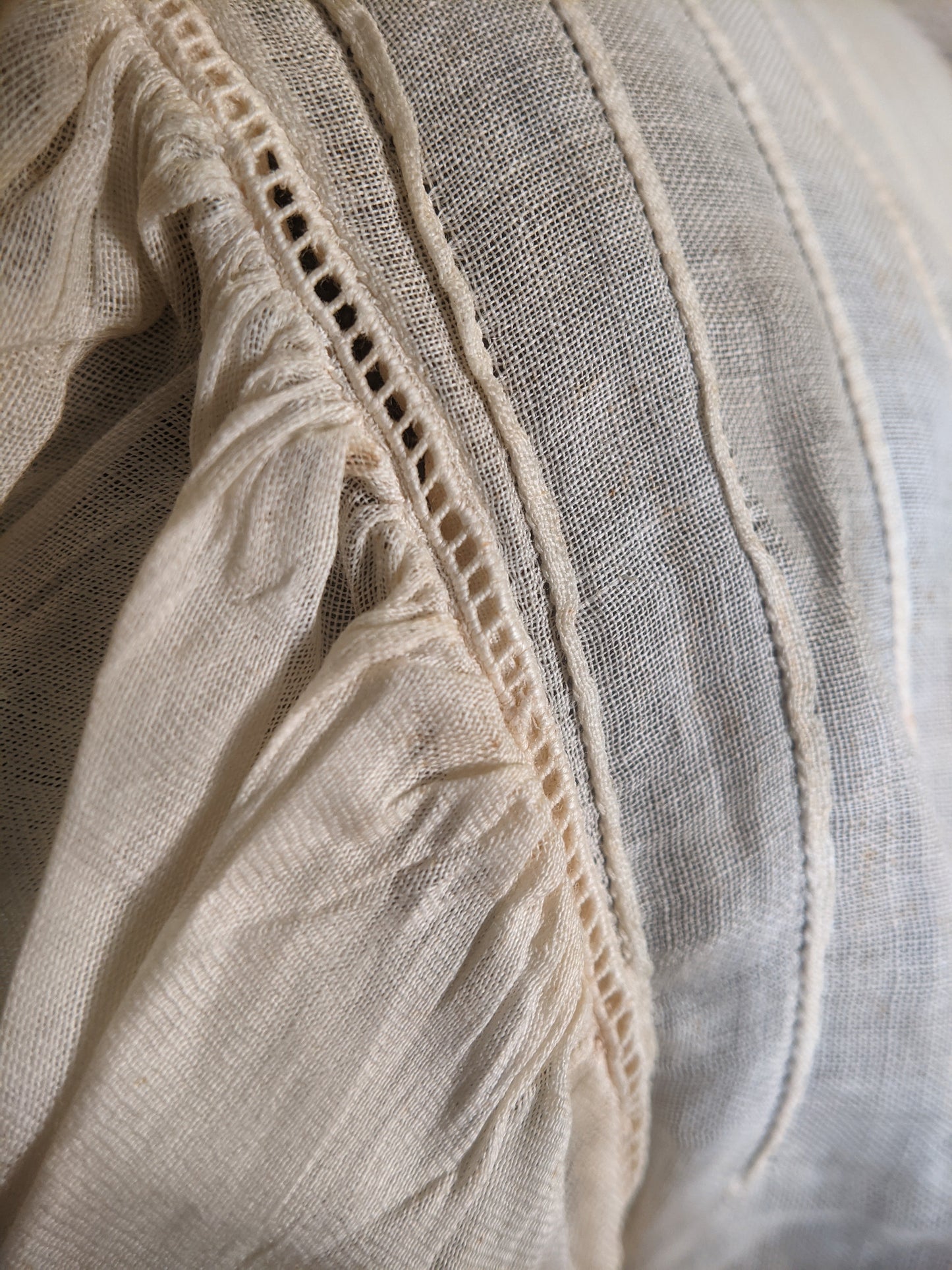 Edwardian White Lace Blouse | Study / Display